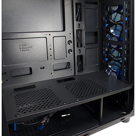 Inter-tech cxc2 midi tårnhus (sort | 3x usb-a | vindue)