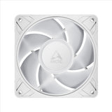 Arctic p12 pro a-rgb kabinet blæser (hvid, 120 x 120 x 25 mm, pwm)