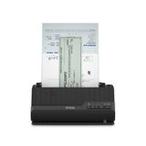 Epson es-c320w kompakt a4 dokumentscanner med wi-fi-forbindelse og u-sti (sort, a4, a5, a6, b5)