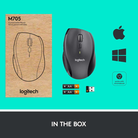 Logitech mus 910-006034 sort