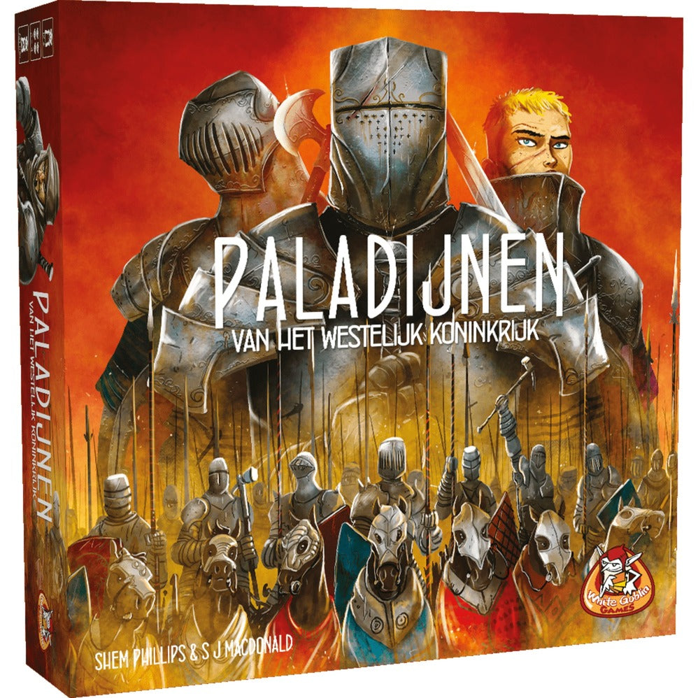 White goblin games paladins of the western kingdom brætspil (hollandsk, 1 - 4 spillere, 90 minutter, fra 12 år)
