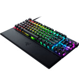 Razer Huntsman V3 Pro TKL RGB mekanisk gaming-tastatur (sort, amerikansk layout (QWERTY), analog optisk gen 2, 80 % (TKL), double-shot PBT)