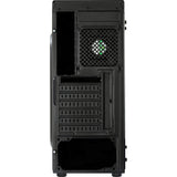 Aerocool shard midi tårnhus (sort | 3x USB-A | RGB | vindue)