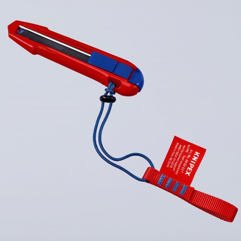 Knipex cutix universal knivboksskærer (rød blå, inkl. 2 knivblade)