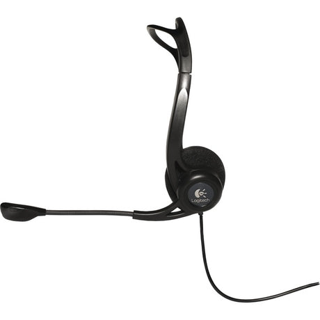 Pc headset logitech 960 sort stereo binaural