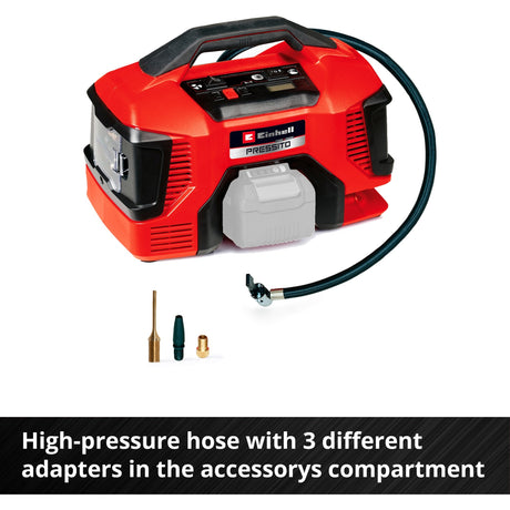 Einhell batterikompressor pressito 18 21 li solo - power