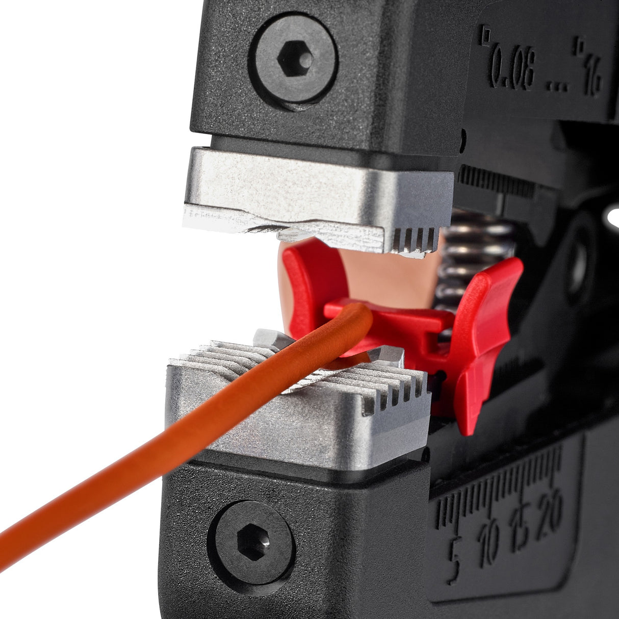Knipex automatisk afisoleringstang | længde 195 mm | 0,08-16 (awg 28-5) mm² | 1 stk - 12 52 195 - 12 52 195