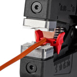 Knipex automatisk afisoleringstang | længde 195 mm | 0,08-16 (awg 28-5) mm² | 1 stk - 12 52 195 - 12 52 195