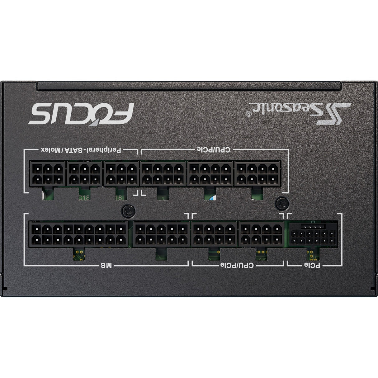 Seasonic Focus GX-850-V4 ATX3.1 Modulær 850 watt strømforsyning (sort, 1x 12VHPWR, 3x PCIe)