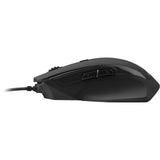 Sharkoon shark force ii gaming mus (sort, 400 - 4200 dpi, flerfarvede LED'er)