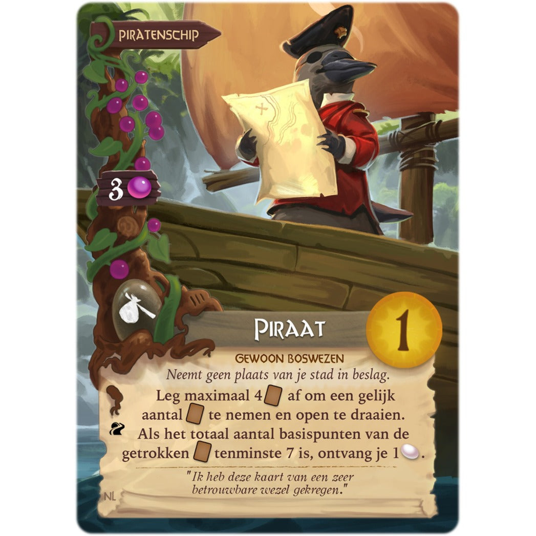 White goblin spil everdell: pearlbrook brætspil (hollandsk, ekspansion, 1 - 4 spillere, 60 minutter, fra 10 år)