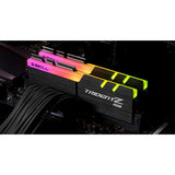 G.skill trident z rgb 16 gb ddr4-3000 (2x 8 gb) RAM (sort, f4-3000c16d-16gtzr, xmp 2.0)