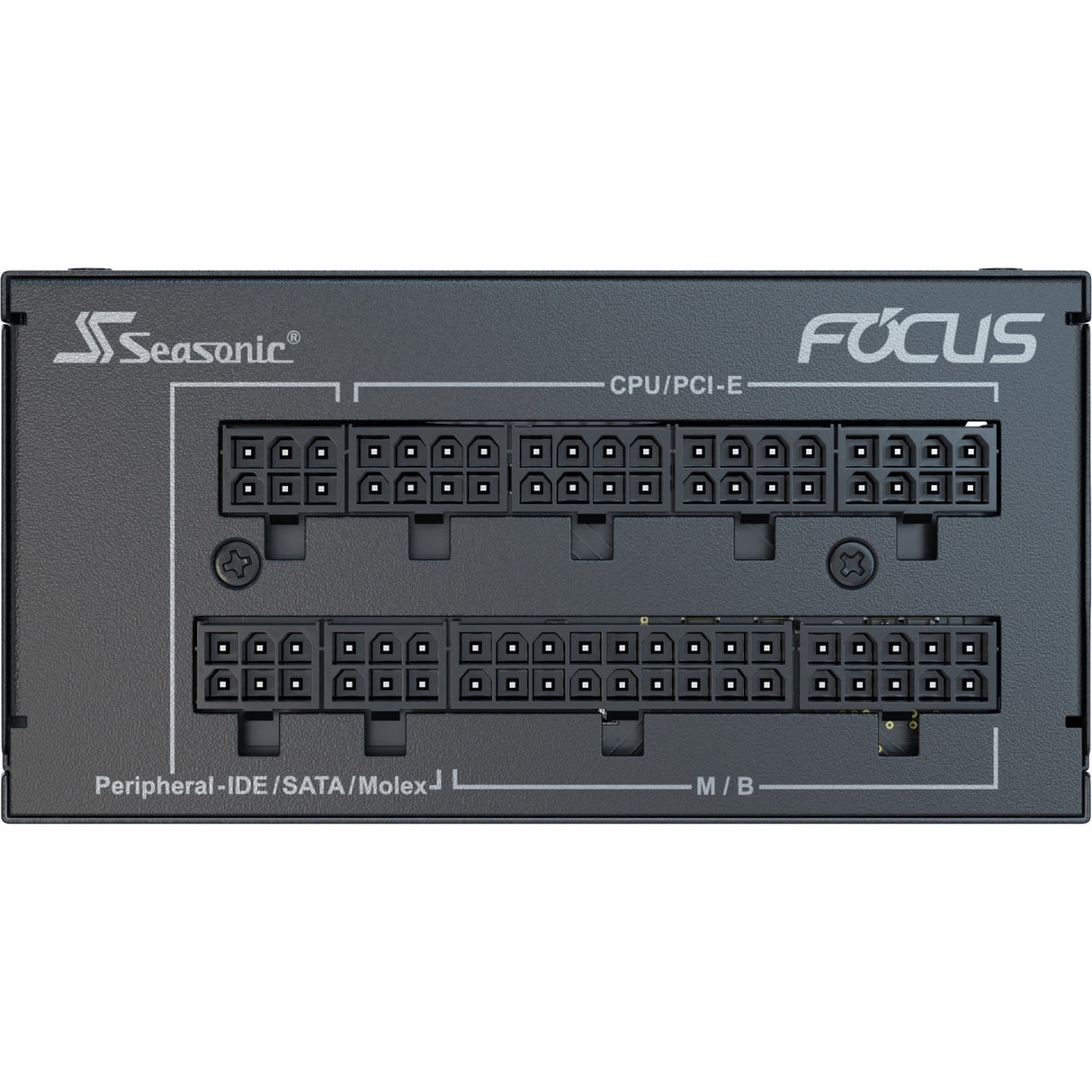 Seasonic focus spx-650 modulær 650 watt strømforsyning (sort, 4x pcie)