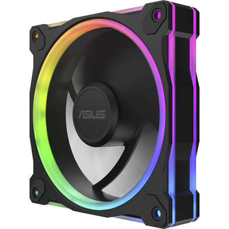 Asus prime mr120 argb ventilator - triple pack case fans (sort, 3 styk, 120 x 120 x 28 mm, 3 styk)