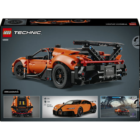Lego technic 42222 bugatti chiron pur sport hypercar