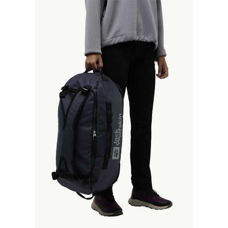 Jack wolfskin all-in duffel 35 rygsæk (mørkeblå, 35 liter)