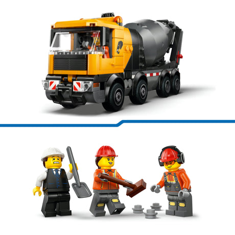 Lego city store køretøjer 60478 cement lastbil