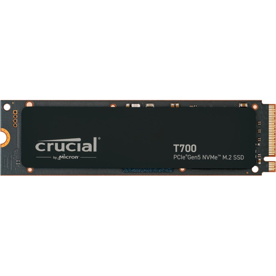 Crucial T700 4 TB SSD (sort, ct4000t700ssd3, pcie 5.0 x4, nvme 2.0, m.2 2280)