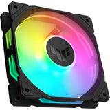 Asus tuf gaming tr120 argb case fans (sort, 3 stykker, 120 x 120 x 25 mm)