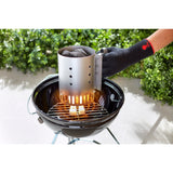 Weber rapidfire kompakt briketstarter kulstarter (sølv)