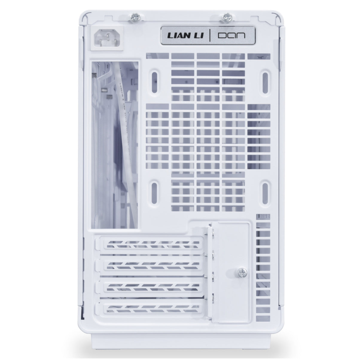 Lian li a3-matx hvid (træudgave) midi-tårnhus (hvid træfarve | 2x USB-A | 1x USB-C | hærdet glas)