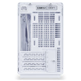 Lian li a3-matx hvid (træudgave) midi-tårnhus (hvid træfarve | 2x USB-A | 1x USB-C | hærdet glas)