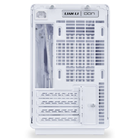 Lian li a3-matx hvid (træudgave) midi-tårnhus (hvid træfarve | 2x USB-A | 1x USB-C | hærdet glas)