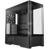 Antec c6 curve air midi tårnhus (sort | 2x USB-A | 1x USB-C | hærdet glas)