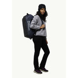 Jack wolfskin all-in duffel 35 rygsæk (mørkeblå, 35 liter)
