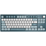 Montech mkey freedom tkl rgb mekanisk tastatur (mørkeblåt, us-layout (qwerty), gateron g pro brown, 80% (tkl), hot-swappable, rgb, pbt)
