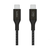 Belkin boost charge USB-C > USB-C-kabel (sort, 1 meter, 240 W)
