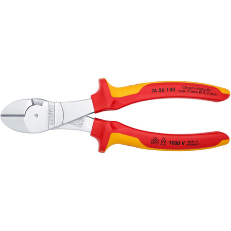 Knipex sideskæretang - 180 mm