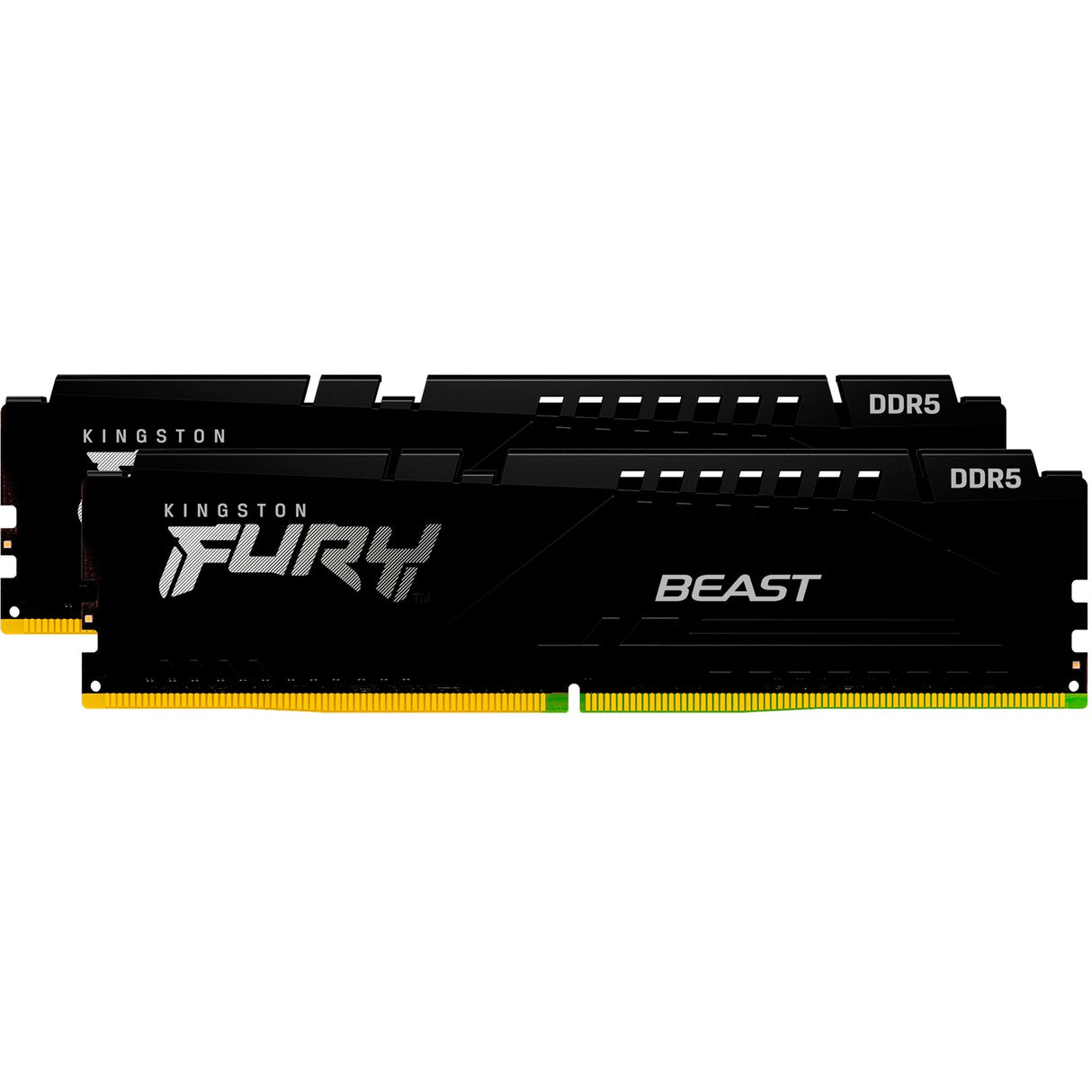 Kingston Fury Beast 16 GB DDR5-6000 (2x 8 GB) RAM (sort, KF560C30bbek2-16, XMP 3.0, Expo 1.1)