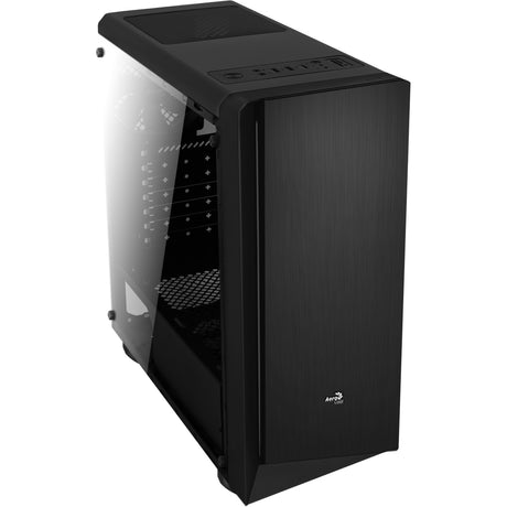 Aerocool Rift Midi Tower-hus (sort | 3x USB-A | RGB | vindue)