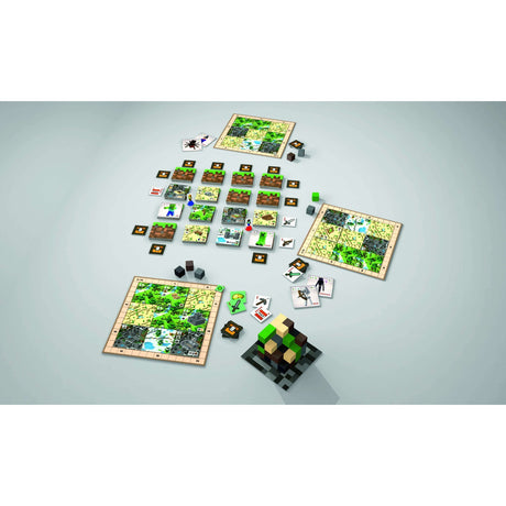 Ravensburger minecraft builders biomes brætspil (flersproget, 2 - 4 spillere, 30 - 60 minutter, fra 10 år)