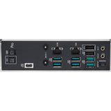 Asus pro ws trx50-sage wifi socket str5 bundkort (sort grå, raid, 10gb-lan, 2,5gb-lan, wi-fi 7, bt, lyd, ceb)