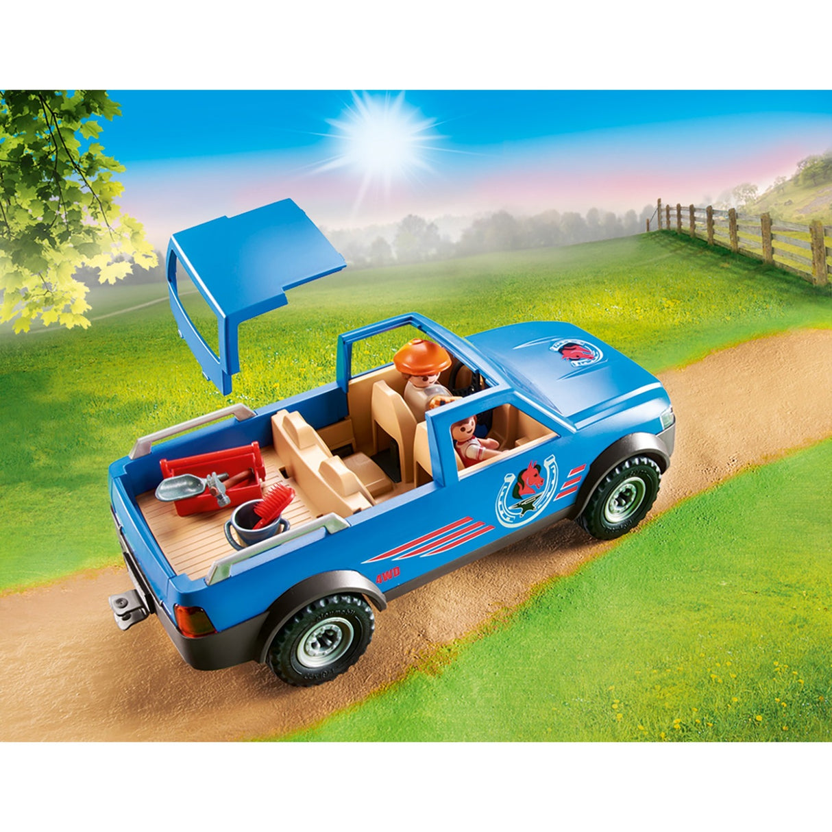 Playmobil land - mobilt beslagslegetøj (70518)