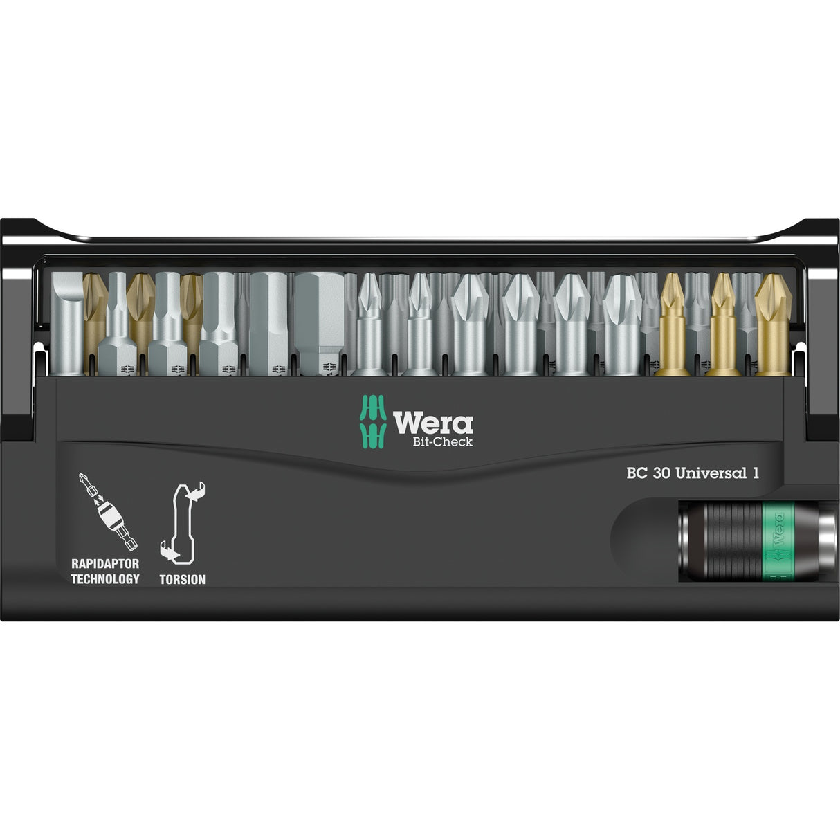 Wera bit-check 30 universal 1 bit sæt (30 dele)