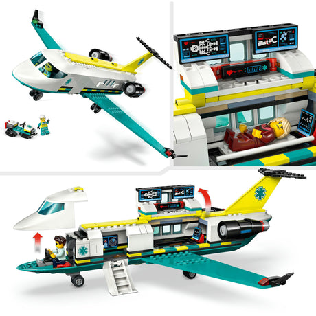 Lego ® byambulancefly, legetøjsfly - 60465