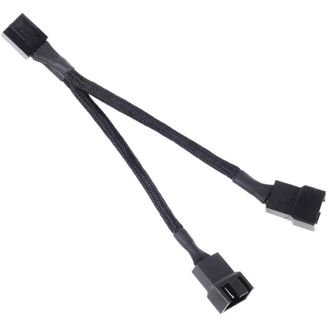 Silverstone sst-cpf01 splitterkabel (sort, 10 centimeter)