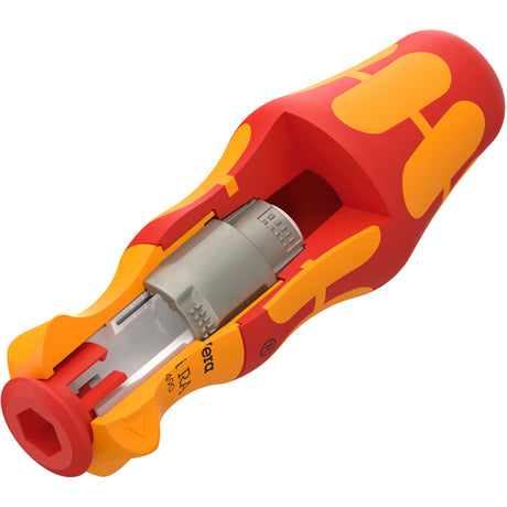 Wera kraftform kompakt vde 17 ra imperial 1 skruetrækker (rød gul, 17 stykker)