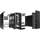 Vær stille! Silent base 601 midi tårnhus (sort | 3x USB-A)