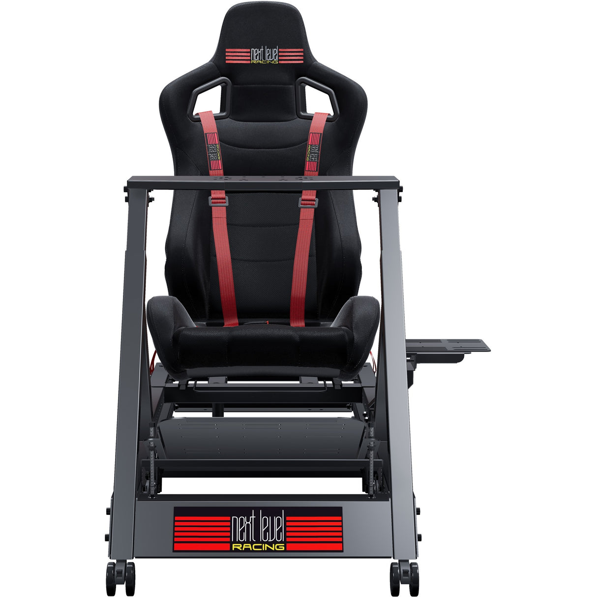 Næste niveau racing GT banesimulator cockpit racing simulator (sort)
