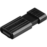 Verbatim pinstripe USB-drev 16 GB USB-stick (sort, USB 2.0)