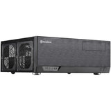 Silverstone SST-GD09B-C HTPC-hus (sort | 1x USB-A | 1x USB-C)