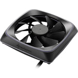 Sharkoon rgb shark lights case ventilator (sort, 120 x 120 x 25 mm)
