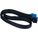 Silverstone 12vhpwr pcie adapterkabel sst-pp14-pcie (sort, 0,55 meter)