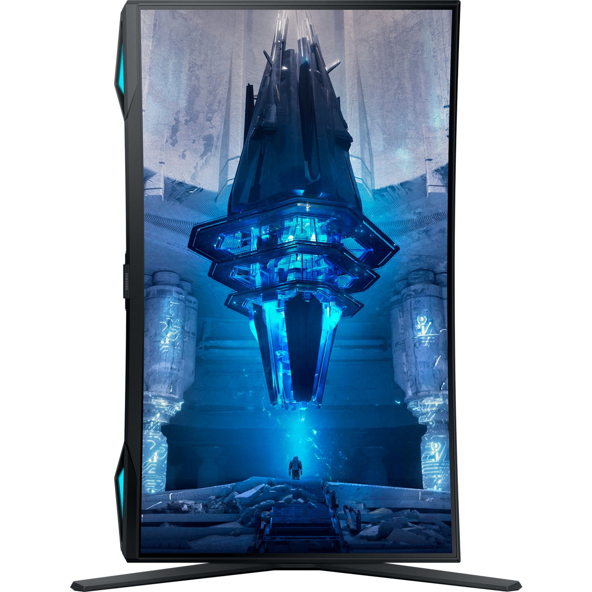Samsung Odyssey Neo G7 S32BG750NP 32 4K UHD buet spilleskærm (sort, 2x HDMI, skærmport, 2x USB-A, USB-B, 165 Hz)