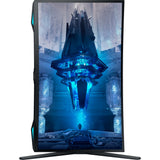 Samsung Odyssey Neo G7 S32BG750NP 32 4K UHD buet spilleskærm (sort, 2x HDMI, skærmport, 2x USB-A, USB-B, 165 Hz)