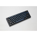 Ducky one 3 pro mini rgb mekanisk gaming-tastatur (sort, us-layout (qwerty), cherry mx2a blue, 60%, rgb led, double-shot pbt, quack mekanik, hot swap)